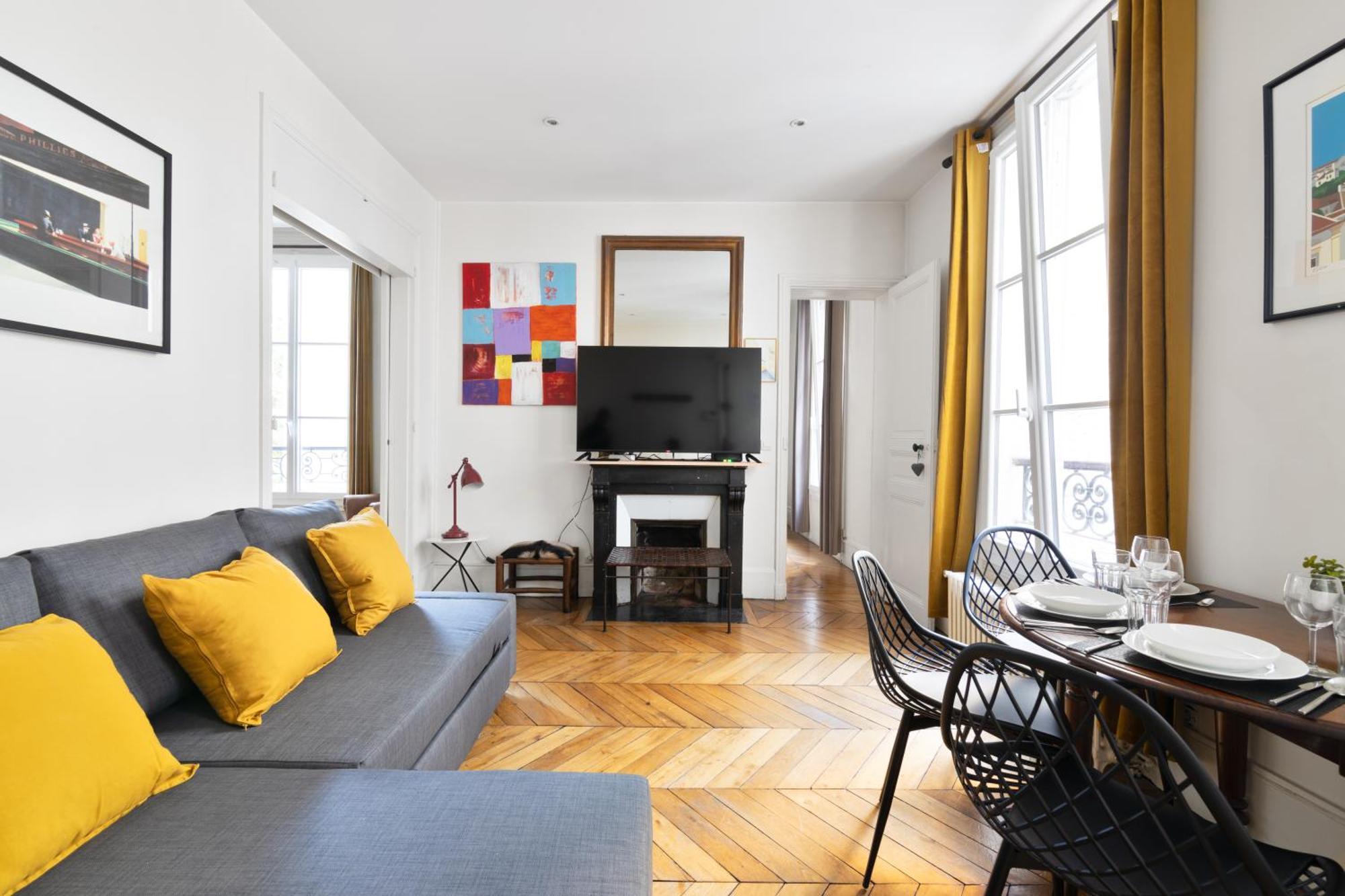 Appartement Quartier Champ De Mars Free Netflix Париж Екстериор снимка